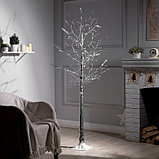Светодиодное дерево «Серебристое» 1.8 м, 180 LED, постоянное свечение, 220 В, свечение белое, фото 2