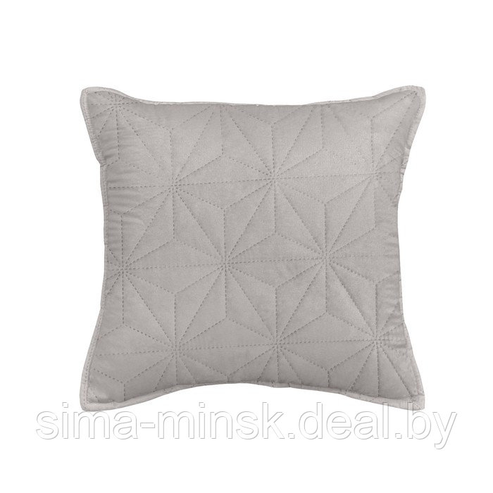 Чехол на подушку декоративный Primavelle Pallada, размер 50х70 см, цвет светло-серый - фото 1 - id-p226766122