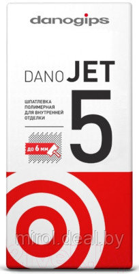 Шпатлевка Danogips Dano Jet 5 - фото 2 - id-p226767405