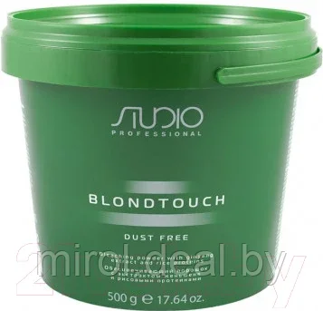 Порошок для осветления волос Kapous Dust Free экстракт женьшеня и рисовые протеины - фото 1 - id-p226768565