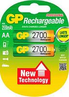 Аккумулятор GP AA 2550mAh 2 шт. (270AAHC)