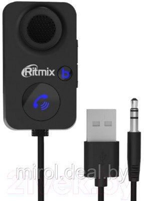 Bluetooth адаптер для автомобиля Ritmix BTR-100 - фото 1 - id-p226768903