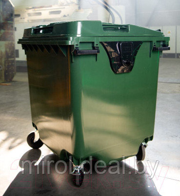 Контейнер для мусора Эдванс 1100л, с крышкой - фото 2 - id-p226769557
