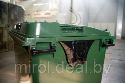 Контейнер для мусора Эдванс 1100л, с крышкой - фото 4 - id-p226769557