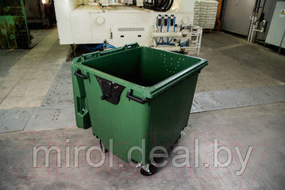 Контейнер для мусора Эдванс 1100л, с крышкой - фото 5 - id-p226769557
