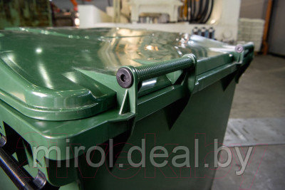 Контейнер для мусора Эдванс 1100л, с крышкой - фото 7 - id-p226769557