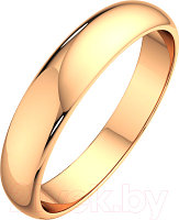 Кольцо обручальное из розового золота ZORKA 104006