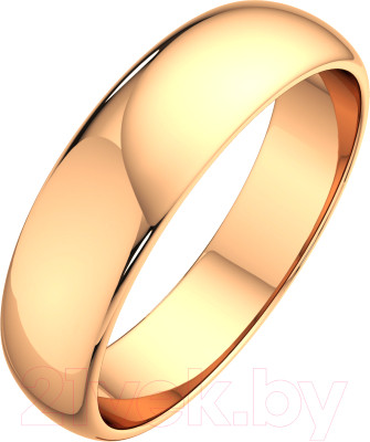 Кольцо обручальное из розового золота ZORKA 105008 - фото 1 - id-p226735633