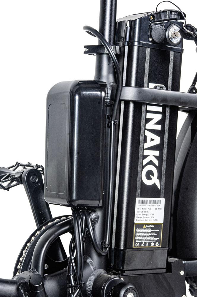 Электровелосипед Minako F11 Dual Салатовый (полный привод) - фото 8 - id-p226770985