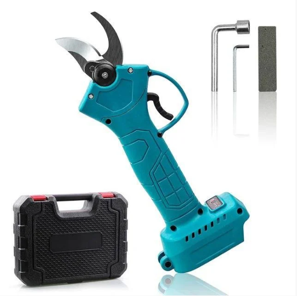 Аккумуляторный сучкорез, электрический секатор Profession Lithium Pruning Shears с 2 аккумуляторами на 48V - фото 4 - id-p226770987