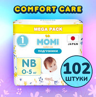 Подгузники детские Momi Comfort Care Mega pack NB 0-5 кг