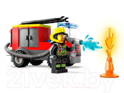 Конструктор Lego City Пожарная часть и пожарная машина / 60375 - фото 4 - id-p226771680
