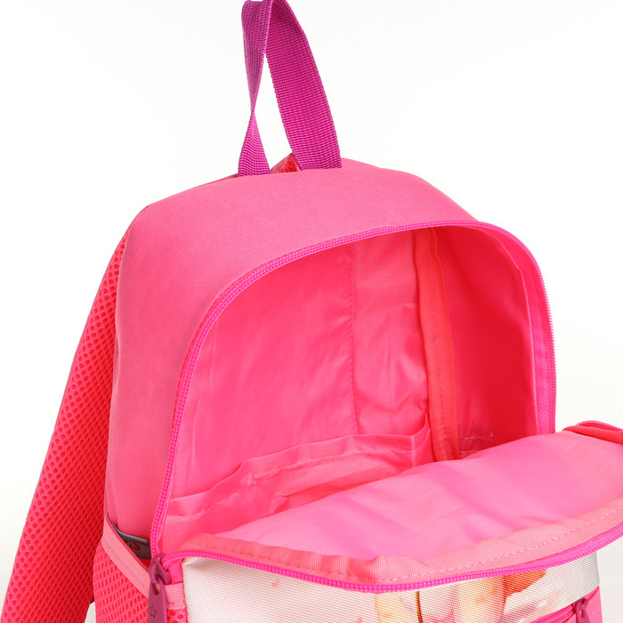 Рюкзак детский Банни 593 24*10*28, кошка, розовый - фото 4 - id-p226776013