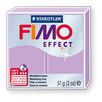 Паста для лепки FIMO Effect пастельные тона, 57гр (8020-605 фиолетовый)