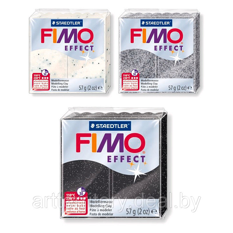 Паста для лепки FIMO Effect цвет камней, 57гр (8020-106 цитрин) - фото 2 - id-p226775320