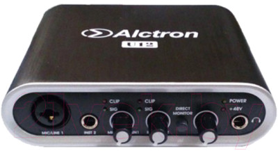 Аудиоинтерфейс Alctron U12-BK - фото 2 - id-p226775932
