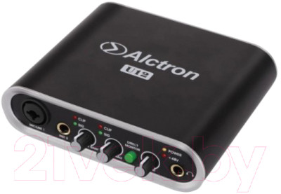Аудиоинтерфейс Alctron U12-BK - фото 3 - id-p226775932