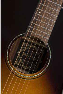 Акустическая гитара Baton Rouge X54S/OM-CHB - фото 5 - id-p226776585