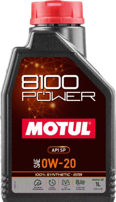 Моторное масло Motul 8100 Power 0W20 / 111798 - фото 1 - id-p226780231