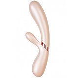 Смарт-вибратор с функцией нагрева Satisfyer Hot Lover бежевый, фото 5