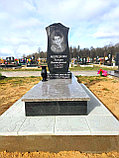 ОДИНОЧНЫЙ КОМБИНИРОВАННЫЙ ПАМЯТНИК ИЗ ГАББРО-ДИАБАЗ И ВОЗРОЖДЕНИЕ, фото 2
