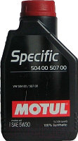 Моторное масло Motul Specific VW 504.00/507.00 5W30 / 106374