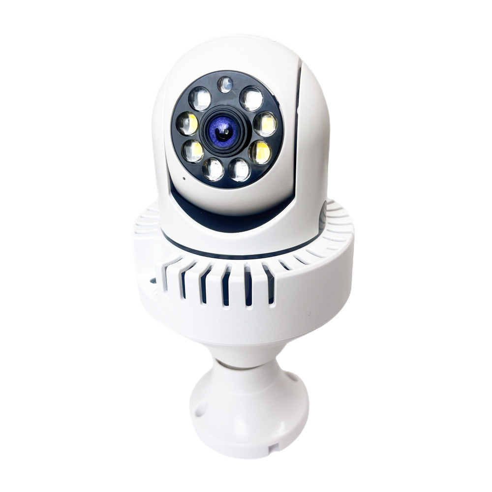 Камера видеонаблюдения wifi "лампочка" IP поворотная PTZ лампочка с цоколем E27 - фото 2 - id-p226787231