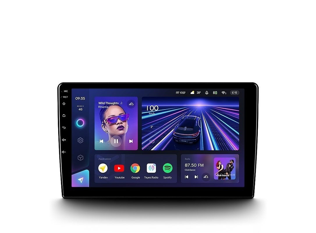 Teyes CC3 Автомагнитола диагональ: 9" и 10",  4ГБ/32ГБ