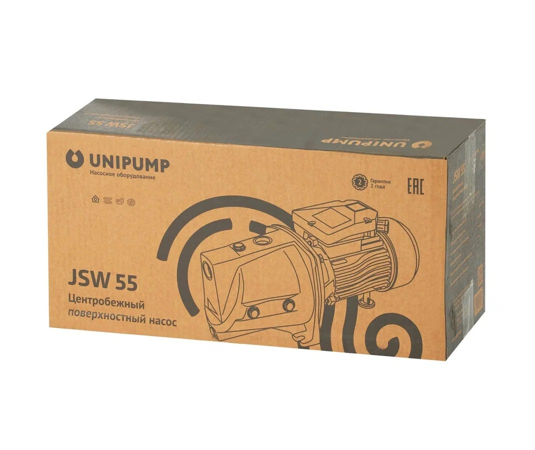 Поверхностный насос Unipump JSW 55 - фото 6 - id-p69143725