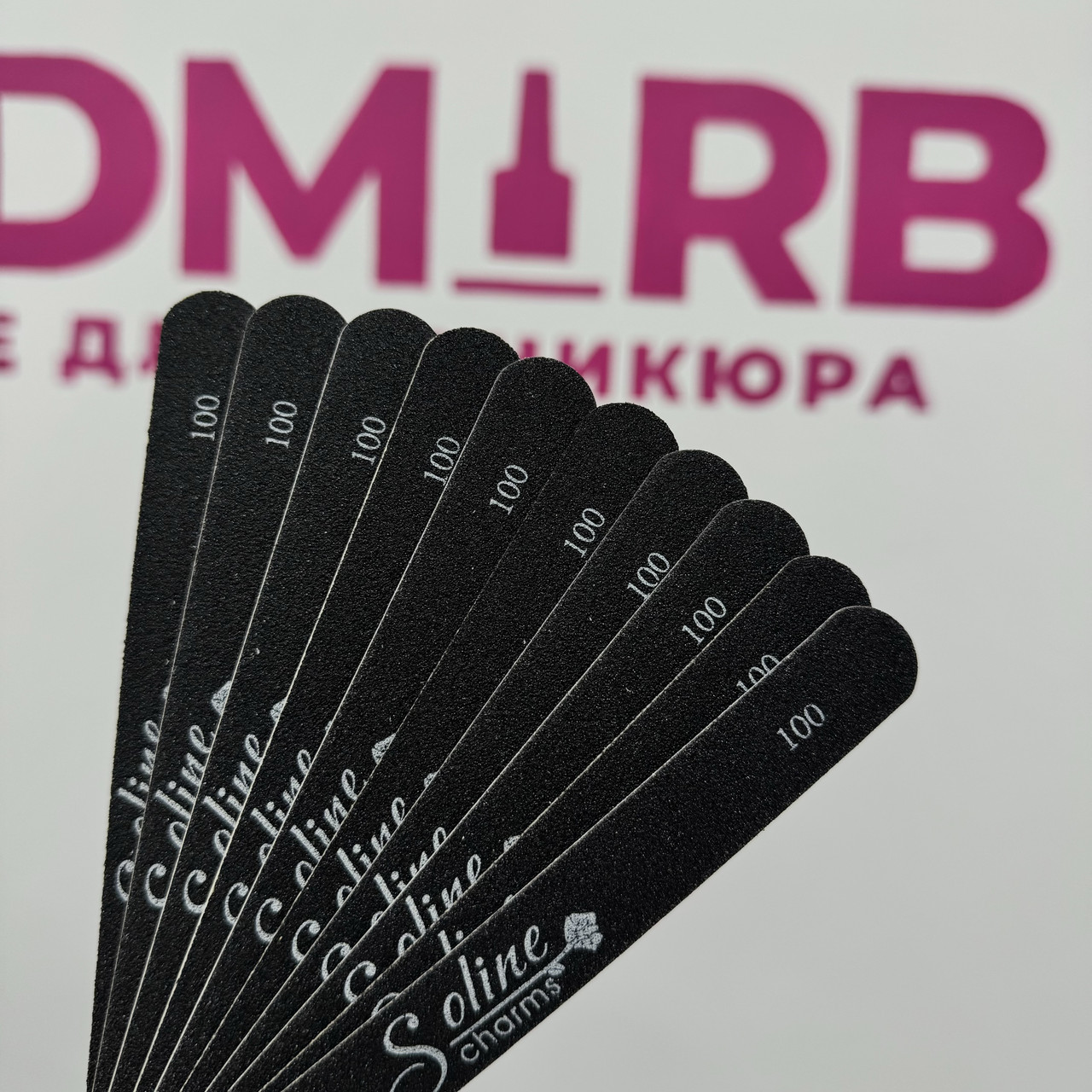 Сменные файлы 10 штук Soline Charms (овал) 100 грит