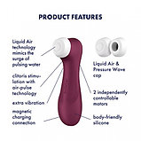Вакуумно-волновой бесконтактный стимулятор Satisfyer Pro 2 Generation 3 Red, фото 9