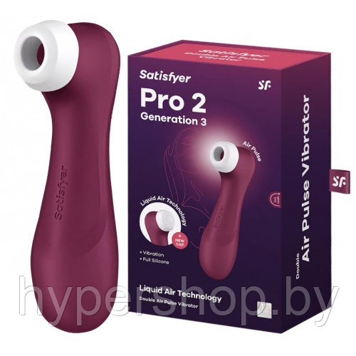 Вакуумно-волновой бесконтактный стимулятор Satisfyer Pro 2 Generation 3 Red