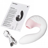 Вибратор с вакуумно-волновым стимулятором клитора Satisfyer Supernova White, фото 8
