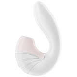 Вибратор с вакуумно-волновым стимулятором клитора Satisfyer Supernova White, фото 4