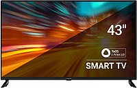 Телевизор LED SunWind 43" SUN-LED43XU400 Яндекс.ТВ черный 4K Ultra HD 60Hz DVB-T DVB-T2 DVB-C DVB-S DVB-S2 USB