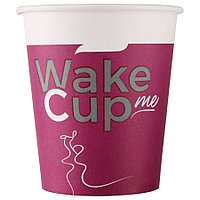 Бумажный стакан 180 мл, Wake Me Cup