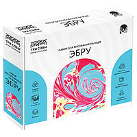Набор для рисования на воде ТРИ СОВЫ "Краски Эбру", 5 цветов, А5, картонная коробка