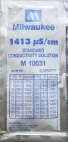 Калибровочный раствор 1413 µS/cm (мкСм) для кондуктометров (EC метр) MILWAUKEE 20мл - фото 1 - id-p226790842