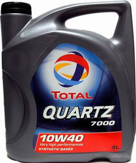 Моторное масло Total Quartz 7000 10W-40 4Л - фото 1 - id-p226792156