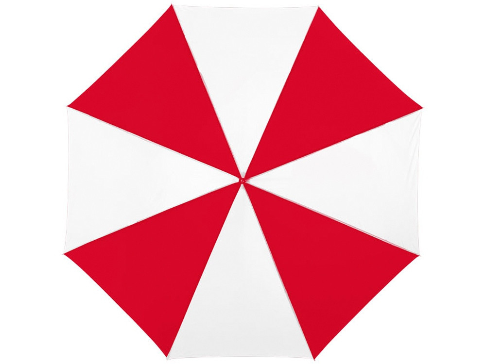 Зонт-трость Lisa полуавтомат 23, красный/белый (Р) - фото 2 - id-p226792222