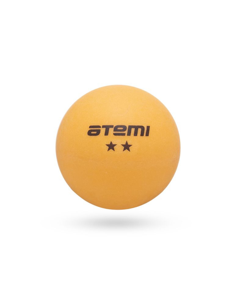 Мячи д/наст.тенниса Атеми 2*, пластик, 40+, оранж. ATВ201 - фото 1 - id-p226791852