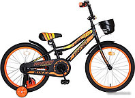 Детский велосипед Favorit Biker 20 (черный/оранжевый, 2019)
