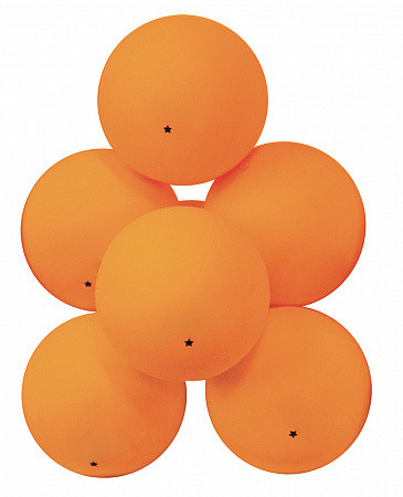 Мячи д/наст.тенниса Атеми 1*, пластик, 40+, оранж.,ATB101 - фото 1 - id-p226791646