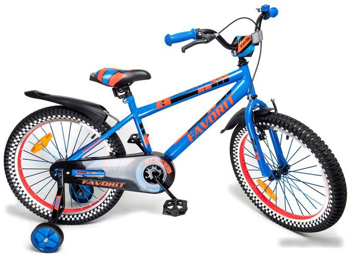 Детский велосипед Favorit Sport 20 SPT-20BL (синий) - фото 1 - id-p226792093