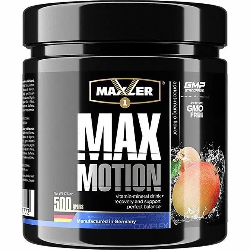 Изотоник Max Motion Maxler, 500 г, абрикос-манго - фото 1 - id-p222636842