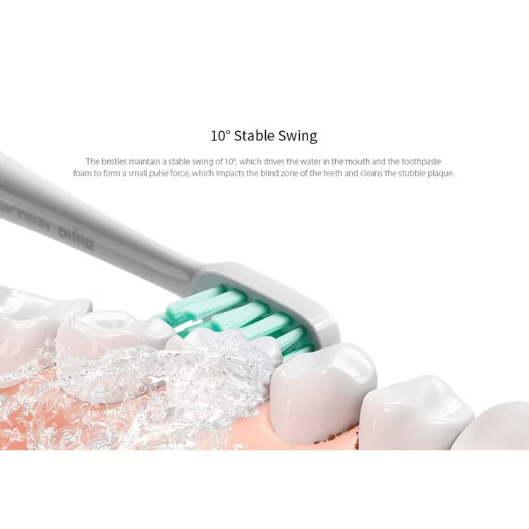Звуковая зубная щетка Xiaomi Mijia T300 Белая - фото 8 - id-p226738612