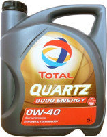 Моторное масло Total Quartz 9000 Energy 0W40 / 213989