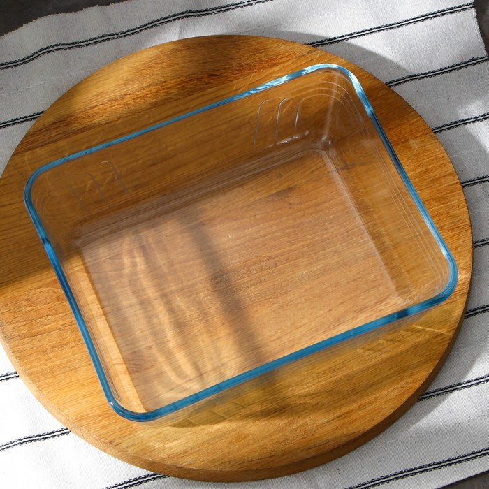 Форма прямоугольная для запекания и выпечки из жаропрочного стекла Cook&Store, 2,6 л, 25×20 см, с крышкой - фото 4 - id-p226795709