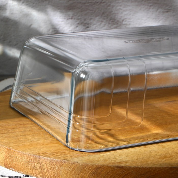 Форма прямоугольная для запекания и выпечки из жаропрочного стекла Cook&Store, 2,6 л, 25×20 см, с крышкой - фото 6 - id-p226795709