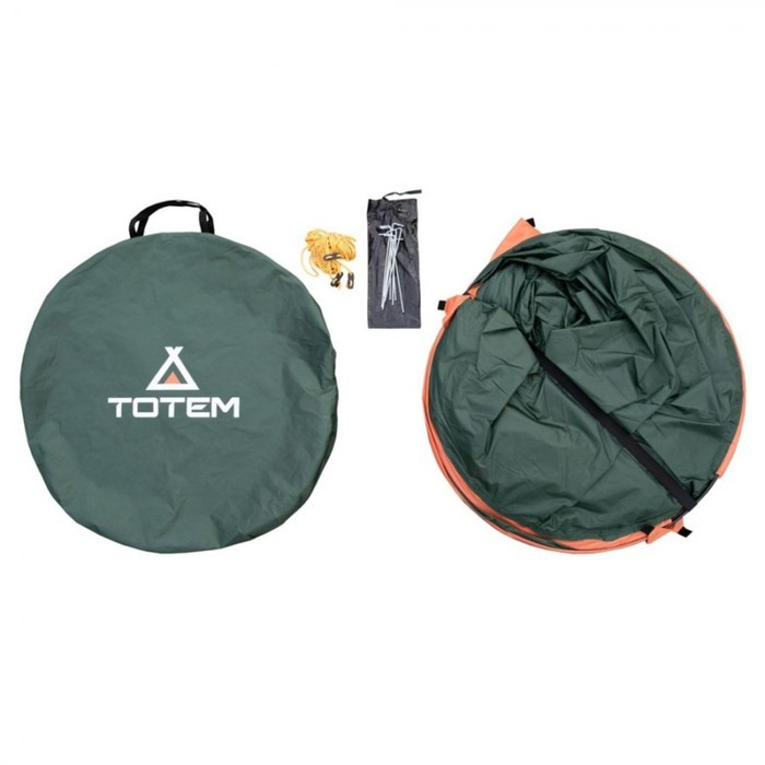 Палатка туристическая Totem TTT-033, Totem палатка POP Up 2 (V2), зеленый - фото 4 - id-p226795824